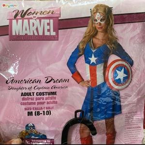 American Dream Costume by Women Marvel of Marvel. Size M